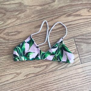 Lali and Layla reversible bikini top in small